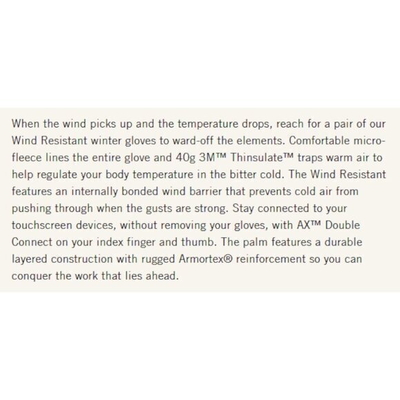 Mechanix Wear Wind Resistant Winter Work Gloves w/ Thinsulate Lining Medium‎ NWT - Picture 8 of 16